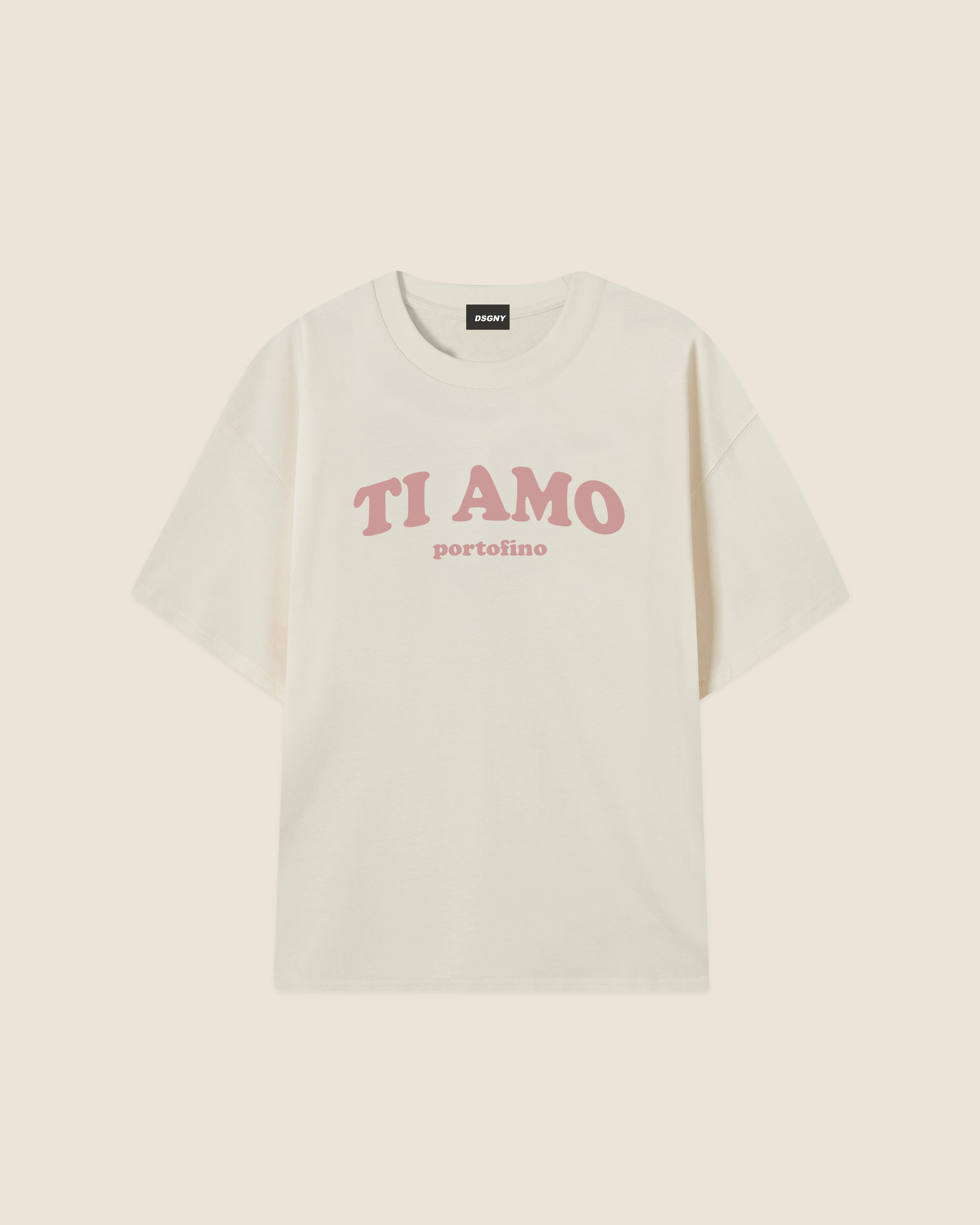 DISEGNY T-shirt ti amo Portofino