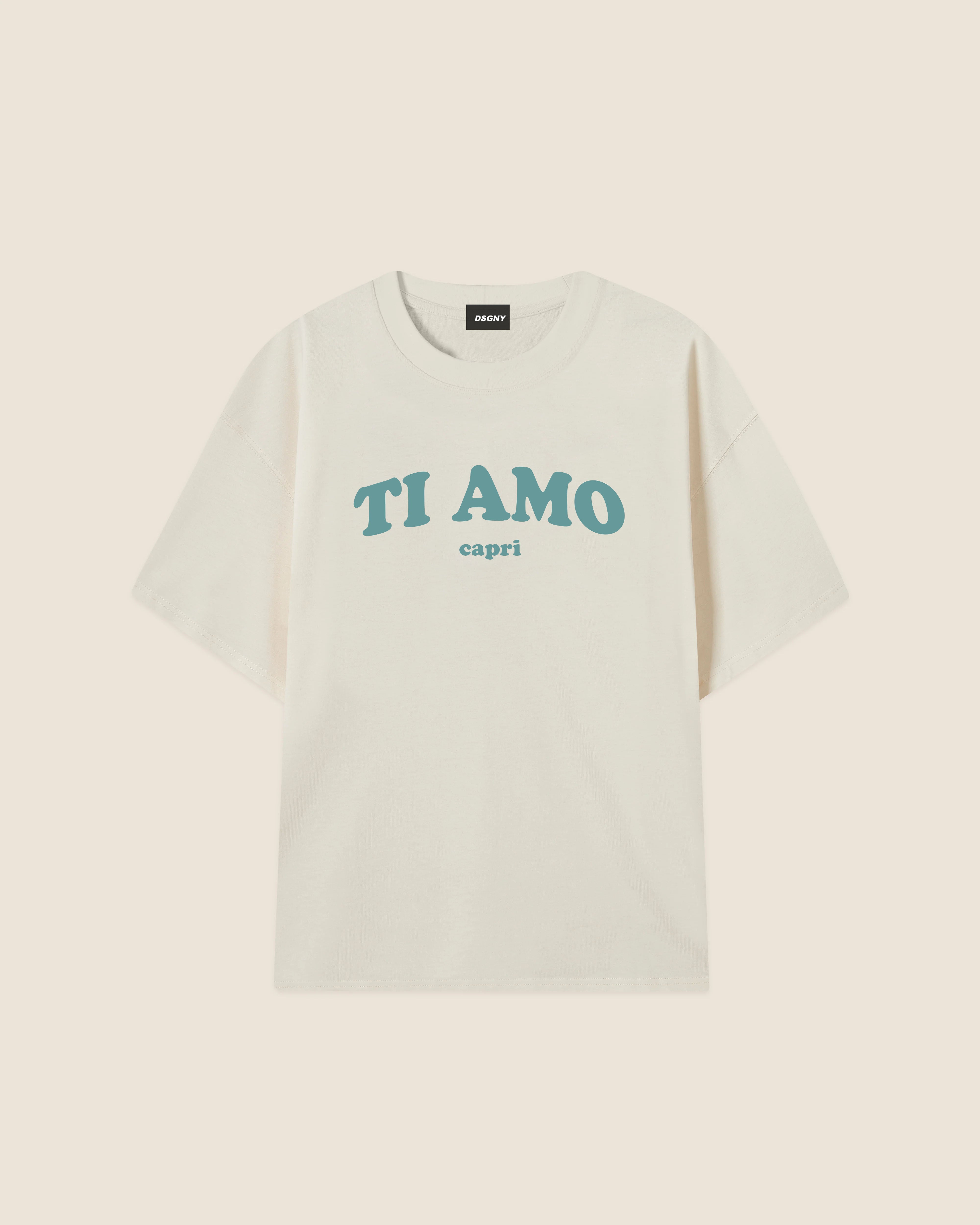 DISEGNY T-shirt ti amo Capri